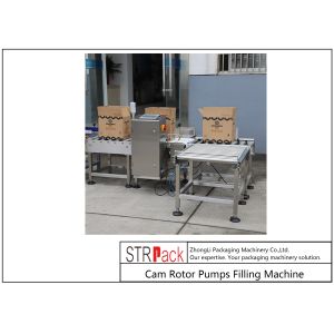 PLC Touch Screen Control Case Packer Machine Pick And Place Type