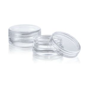 Base Material ps Eye Cream Jar 2.5ml 3ml 5ml Empty Cream for Cosmetic Industrial
