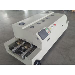 T981 Benchtop Chain Reflow Oven Lead-free 8-zone BGA Soldering Double-Sided PCB