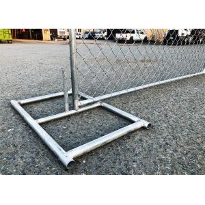 6'x12' New Cyclone Chain Link Temporary Fence Panels Mesh 57mm x 57mm Diameter 2