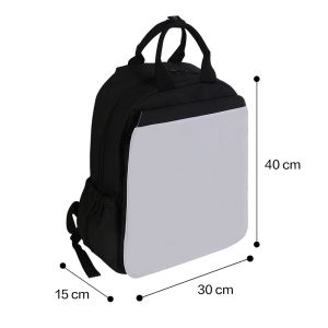 Custom Photo Sublimation Backpack Diaper Bag Multifunction Travel Baby Changing