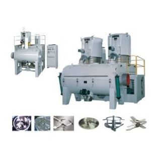 Rubber / Plastic Raw Material Mixer , Elctric Self Friction High Speed Plastic