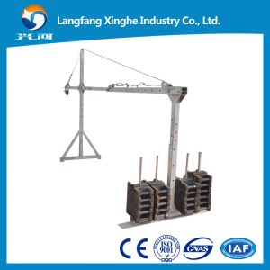 Cheap ZLP800 wall cleaning gondola/suspended platform/swing stage/cradle/scaffolding for sale