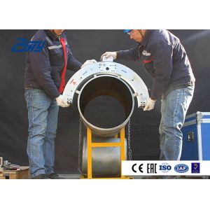 Split Aluminium Frame Pipe Cutting And Beveling Machine Processing Range 2" - 6"