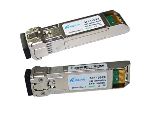 ROHS BIDI SFP Transceiver / SFP+ Transceiver Module 1550nm 40Km SFP-10G-ER
