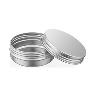 30g 60g 100g Aluminium Cosmetic Containers Matt Color Surface Finishing