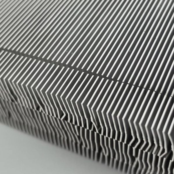 Fin Density 100 to 2000 Fins per Inch Fin Type Heat Exchanger Skiving Process