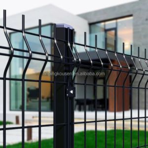 6ftx8ft Galvanized Security Wire Mesh Fence for Garden Farm and Wrought Iron