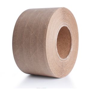 Acrylic Activated Fragile Kraft Paper Adhesive Tape Packaging 150MIC