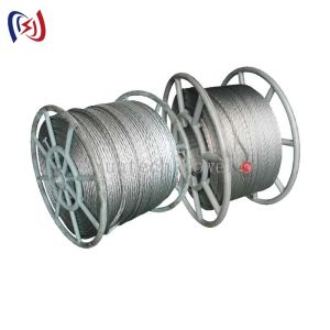 Anti-Twisting Braided Steel Rope – High-Strength Galvanized Cable for Power Line