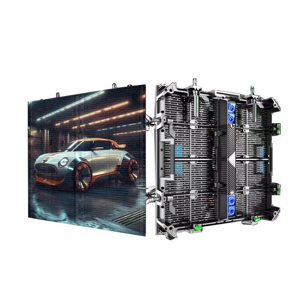 Quality 5600cd/sqm Transparent Flexible LED Display P3.91-p7.82 Outdoor Transparent LED Video Wall wholesale