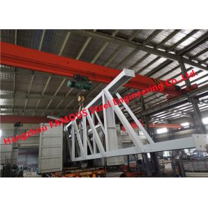 Sgs 150 Tons Galvanized Q345b Steel Structure Members