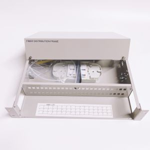 2U 48 Cores Fiber Optic Terminal Box with SC LC FC ST E2000 Connectors and