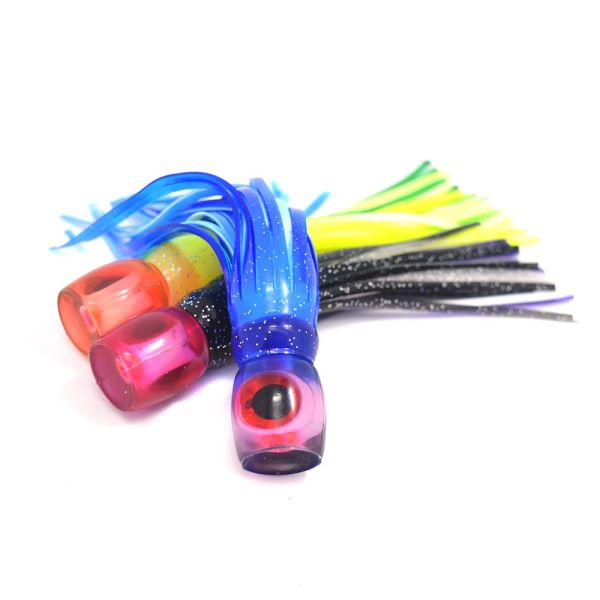 Small size soft head octopus skirt bait sea trolling fishing lure salt water lures 6.5 inch 33g