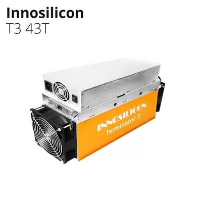 Quality 2.1KW SHA-256 Algorithm Miner Innosilicon T3 43TH/S DDR2 Video Memory wholesale