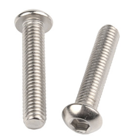 Stainless steel A2-70 A4-80 / SS304 SS316 Bright Allen Bolt Din 912 Hex Socket