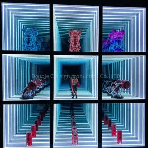 2024 Decorative Storage Dual-Purpose Indoor Outdoor Abyss Mirror Light Display