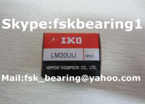 China LM20 UU Linear Motion Bearings Five Row Linear Rail Bearing 20mm × 32mm × 42mm on sale
