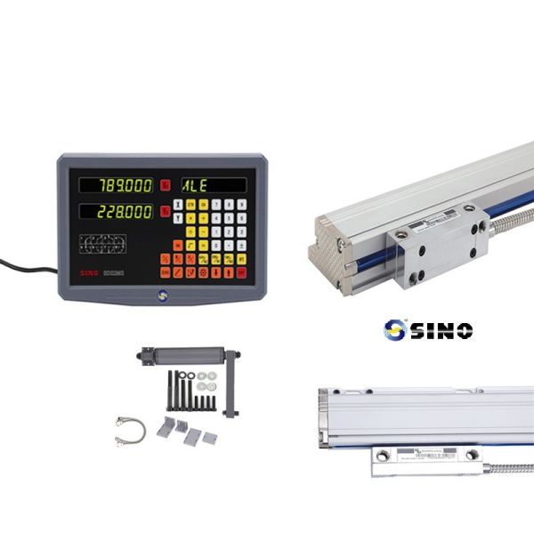 Quality SINO TTL RoHS 2 Axis Digital Readout SDS2MS For Lathe , Multifunctional DRO Measuring Systems with linear encoder wholesale