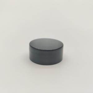 China OEM Black Continuous Thread Cap , 24/400 Plastic Screw Lid on sale