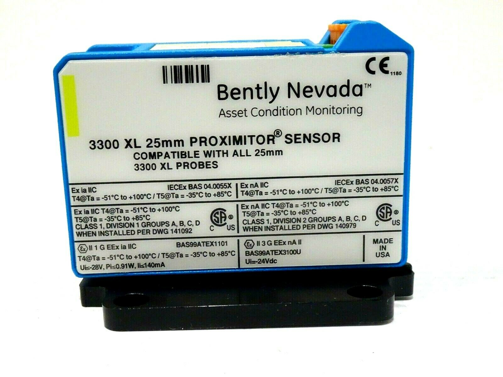 China Bently Nevada 330850-50-05 3300 XL Series 25 mm Proximitor Sensor with One-Year Warranty on sale