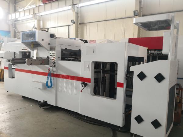 SINO JIGUO TMY-800H Automatic Foil Stamping Machine For Hangtag Label Cardbaord