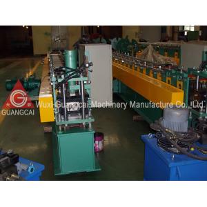 M C Purlin Roll Forming Machine With Hydraulic Station Shear High Efficiency