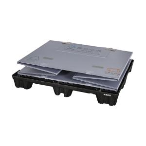 Customizable heavy duty collapsible storage foldable plastic box pallet plastic