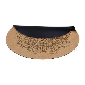 Marble Round Cork Eco Rubber Custom Manufacturer Anti Slip Custom Design Printed