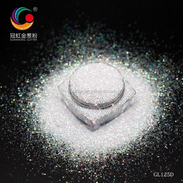 Bulk Polyester Iridescent Rainbow Confetti Glitter Hexagonal Sequins