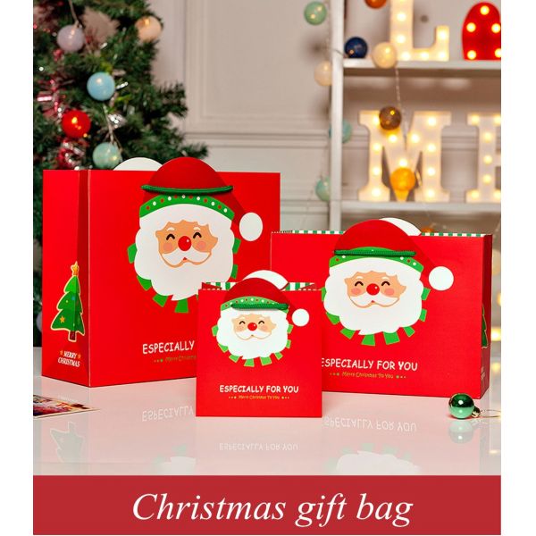 Embossing Flat Pack Xmas Eco Friendly Gift Box Packaging Ultraportable