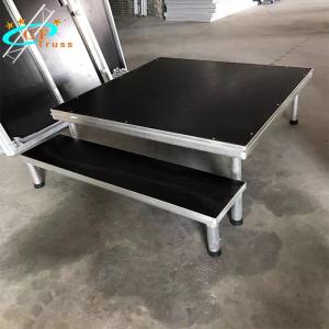 Durable 4Legs Portable Aluminum Folding Stage 1.22*1.22M