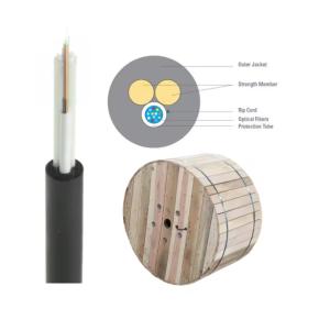 Mini ADSS Fiber Optic Cable ASU 7.0mm Aerial With 2.0 FRP Strength Member 120M