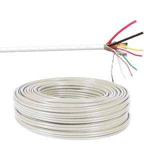 Shielded Composite Alarm Cable with PVC Jacket and 6x0.22mm2 2x0.5mm2 Stranded