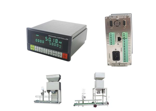 Quality EMC Design Bagging Controller , Electronic Weighing Indicator Fall Value Auto Correction wholesale