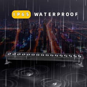 China 16*5W Colorful Wall Washer IP65 Outdoor Decorative Led Linear Exterior Wall Spotlight Building Rgb Lighting Engineering Line Lights on sale