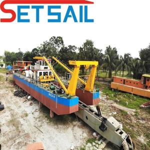 Professional Diesel Engine Cutter Suction Sand Dredger with 54m Head and CTS