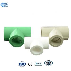 PPR Plastic Pipe Fittings PPR Equal Tee