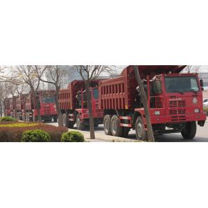 China 10 Wheels 70 Ton Dump Truck With Unilateral High Strength Skeleton Cab on sale
