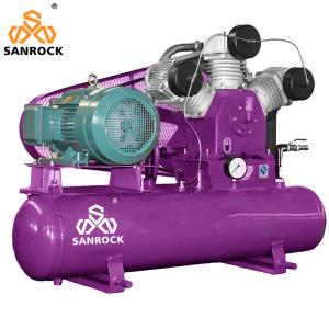 Compact Air Compressor 3 Cylinder Belt Driven Air Compressor Industrial Piston