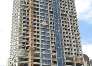 China Adjustable Lifting Height 2*11Kw Construction Hoist Elevator on sale