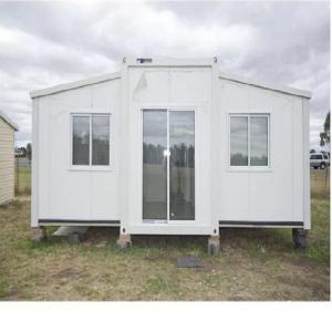 20ft Steel Structures Folding Living Prefab Modular Homes with Galvanized Steel