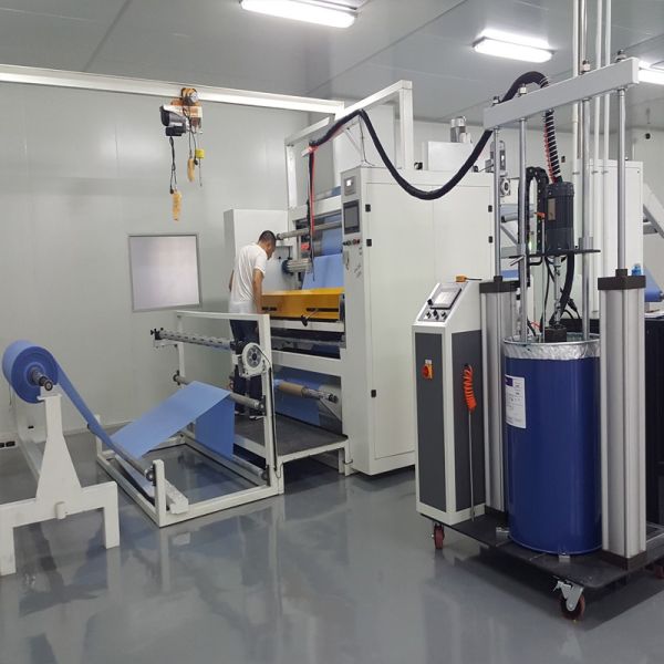 PUR Hot Melt Glue Laminating Machine for Fabric/Foam/Film/Nonwoven/Leather/Paper 180 kg/h