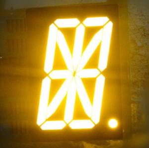 Cheap 1 Single Digit 16 Segment Alphanumeric Numeric LED Display Low Current Operation for sale