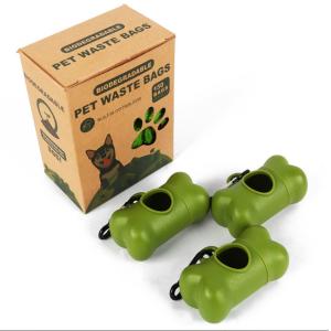 PLA Biodegradable Garbage Bag Fully Biodegradable Pet Waste Garbage Bag 23*33cm