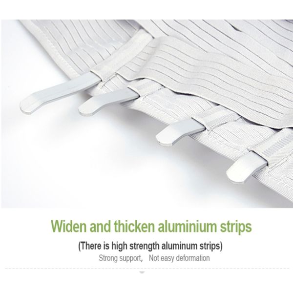 Double Pull Adjustable Elastic Back Brace Belt Waist Support S M L XL Size