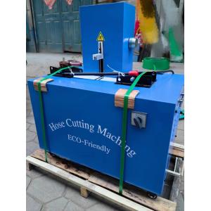 Electric Hydraulic Hose Cutting Machine With Hose / Rubber Blade Material