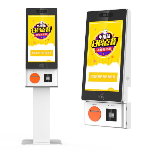 24 / 32 Inch Touch Screen Self Service Payment Ordering Kiosk For Fast Food McDonald'S