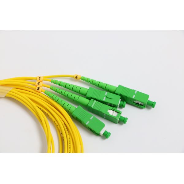 Box Type SC/APC 1 X 4 Fiber Optic Splitter Digital Optical Cable Splitter