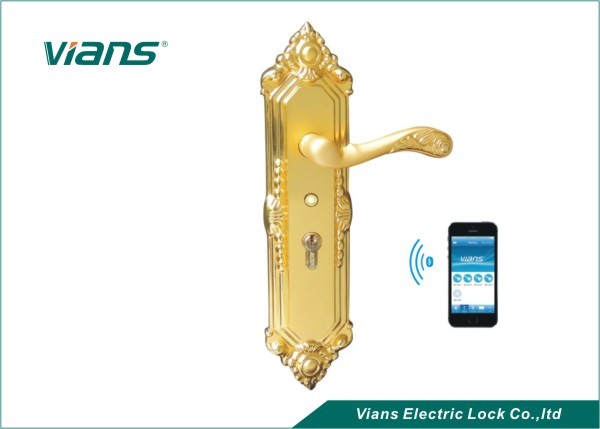 Quality Free APP Mobile Phone Activated Door Lock Electronic Front Door Lock Wireless wholesale